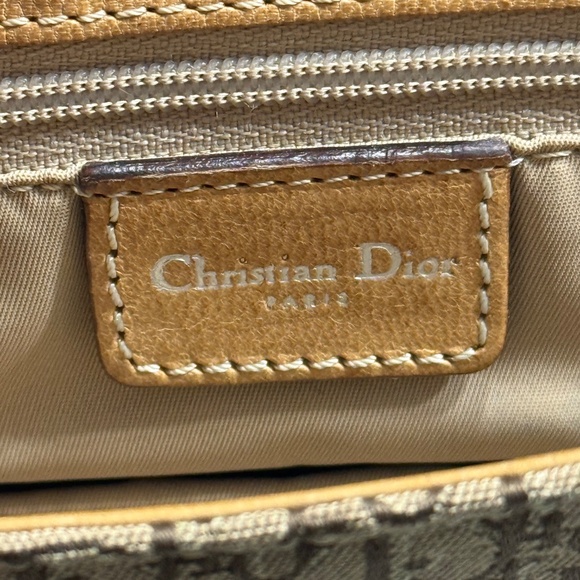 2003 Christian Dior Trotter Monogram Leather Shoulder Bag - Picture 7 of 7
